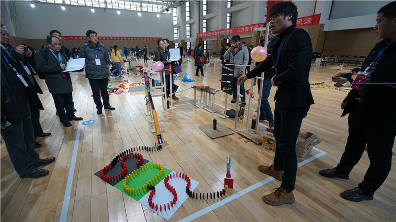 2016江苏省首届力学创新创意竞赛在靖江成功举行