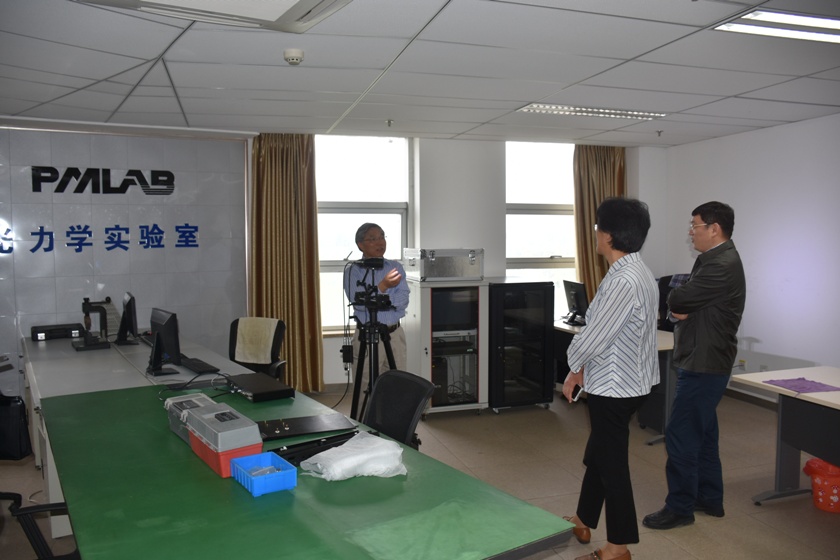 省科协党组书记陈惠娟一行来我会“力学类人才创新创业服务基地”(高淳)进行调研